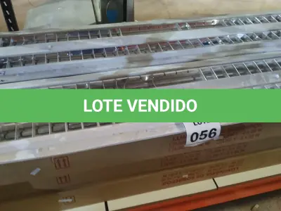 LOTE 056 - 01 LOTE COM VÁRIAS LUMINÁRIAS DE SOBREPOR. (NO ESTADO) ATENÇÃO! FAZER A VISITAÇÃO ANTES DE ARREMATAR, NÃO SABEMOS SE FUNCIONA, LEILÃO NÃO TEM GARANTIA E NEM DEVOLUÇÃO, SUJEITO A POSSÍVEIS AVARIAS VISÍVEIS/OCULTAS E/OU AUSÊNCIA DE COMPONENTES.