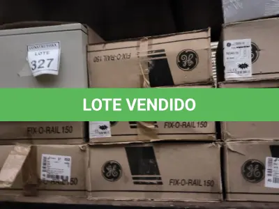 LOTE 327 - 01 LOTE COM FIX-O-RAIL 150. (NO ESTADO) ATENÇÃO! FAZER A VISITAÇÃO ANTES DE ARREMATAR, NÃO SABEMOS SE FUNCIONA, LEILÃO NÃO TEM GARANTIA E NEM DEVOLUÇÃO, SUJEITO A POSSÍVEIS AVARIAS VISÍVEIS/OCULTAS E/OU AUSÊNCIA DE COMPONENTES.