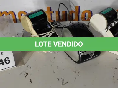 LOTE 246 - 03 ETIQUETADORAS. (NO ESTADO EM QUE SE ENCONTRA. SUJEITO A AVARIAS OCULTAS/VISÍVEIS.)