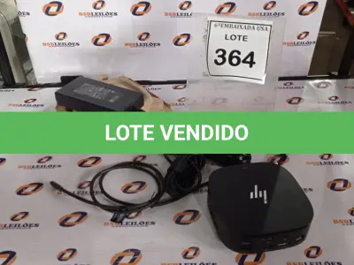 LOTE 364 - 01 DOCKING STATION HP HSN-IX02.(NOVO) (NO ESTADO EM QUE SE ENCONTRA. SUJEITO A AVARIAS OCULTAS/VISÍVEIS.)