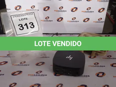 LOTE 313 - 01 DOCKING STATION HP HSN-IX02.(NOVO) (NO ESTADO EM QUE SE ENCONTRA. SUJEITO A AVARIAS OCULTAS/VISÍVEIS.)