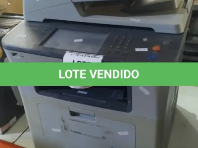 LOTE 029 - 01 IMPRESSORA MULTIFUNCIONAL MODELO SCX-5835NX MARCA SAMSUNG. (NO ESTADO) ATENÇÃO! FAZER A VISITAÇÃO ANTES DE ARREMATAR, NÃO SABEMOS SE FUNCIONA, LEILÃO NÃO TEM GARANTIA E NEM DEVOLUÇÃO, SUJEITO A POSSÍVEIS AVARIAS VISÍVEIS/OCULTAS E/OU AUSÊNCIA DE COMPONENTES.