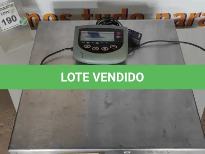 LOTE 190 - 01 BALANÇA CHAMP . (NO ESTADO EM QUE SE ENCONTRA. SUJEITO A AVARIAS OCULTAS/VISÍVEIS.) AV9698Y