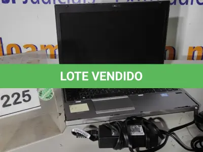 LOTE 225 - 01 NOTEBOOK HP ELITE BOOK 8560P CORE I5 COM FONTE. (NO ESTADO EM QUE SE ENCONTRA. SUJEITO A AVARIAS OCULTAS/VISÍVEIS.) ICE00000189968