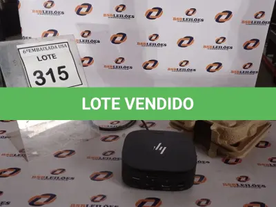 LOTE 315 - 01 DOCKING STATION HP HSN-IX02.(NOVO) (NO ESTADO EM QUE SE ENCONTRA. SUJEITO A AVARIAS OCULTAS/VISÍVEIS.)