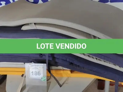 LOTE 186 - 01 LOTE COM ALMOFADAS PARA ESPREGUIÇADEIRAS DIVERSAS CORES. (NO ESTADO EM QUE SE ENCONTRA. SUJEITO A AVARIAS OCULTAS/VISÍVEIS.)