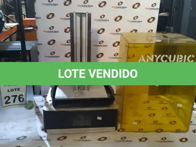 LOTE 276 - 01 IMPRESSORA 3D MODEL O PHOTO MONO X MARCA ANYCUBIC. (NO ESTADO) ATENÇÃO! FAZER A VISITAÇÃO ANTES DE ARREMATAR, NÃO SABEMOS SE FUNCIONA, LEILÃO NÃO TEM GARANTIA E NEM DEVOLUÇÃO, SUJEITO A POSSÍVEIS AVARIAS VISÍVEIS/OCULTAS E/OU AUSÊNCIA DE COMPONENTES.