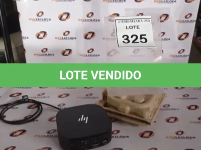 LOTE 325 - 01 DOCKING STATION HP HSN-IX02.(NOVO) (NO ESTADO EM QUE SE ENCONTRA. SUJEITO A AVARIAS OCULTAS/VISÍVEIS.)