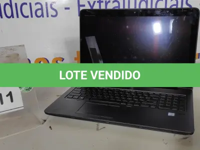 LOTE 211 - 01 NOTEBOOK HP ZBOOK CORE I7 7º GERAÇÃO SEM FONTE. (NO ESTADO EM QUE SE ENCONTRA. SUJEITO A AVARIAS OCULTAS/VISÍVEIS.) ICE00000227670