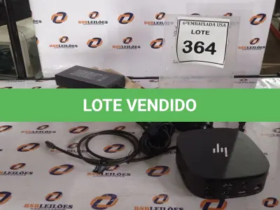 LOTE 364 - 01 DOCKING STATION HP HSN-IX02.(NOVO) (NO ESTADO EM QUE SE ENCONTRA. SUJEITO A AVARIAS OCULTAS/VISÍVEIS.)