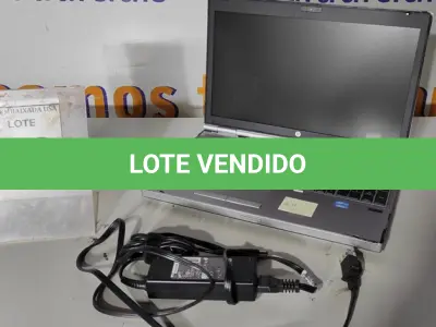 LOTE 222 - 01 NOTEBOOK HP ELITE BOOK 8560P CORE I5 COM FONTE. (NO ESTADO EM QUE SE ENCONTRA. SUJEITO A AVARIAS OCULTAS/VISÍVEIS.) ICE00000189740