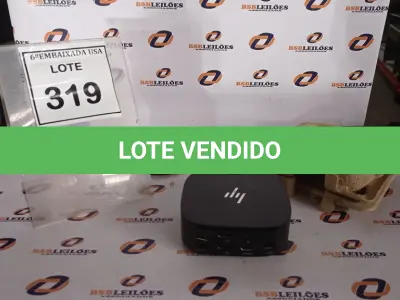 LOTE 319 - 01 DOCKING STATION HP HSN-IX02.(NOVO) (NO ESTADO EM QUE SE ENCONTRA. SUJEITO A AVARIAS OCULTAS/VISÍVEIS.)