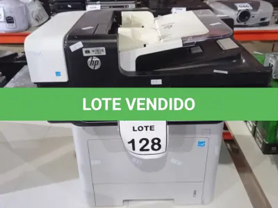 LOTE 128 - 01 IMPRESSORA MULTIFUNCIONAL MODELO 7500 MARCA HP. (NO ESTADO) ATENÇÃO! FAZER A VISITAÇÃO ANTES DE ARREMATAR, NÃO SABEMOS SE FUNCIONA, LEILÃO NÃO TEM GARANTIA E NEM DEVOLUÇÃO, SUJEITO A POSSÍVEIS AVARIAS VISÍVEIS/OCULTAS E/OU AUSÊNCIA DE COMPONENTES.