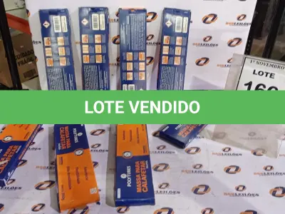 LOTE 166 - 08 MASSAS PARA CALAFETAR FILETES MARCA POLYTUBES. (NOVO) (NO ESTADO) ATENÇÃO! FAZER A VISITAÇÃO ANTES DE ARREMATAR, NÃO SABEMOS SE FUNCIONA. LEILÃO NÃO TEM GARANTIA E NEM DEVOLUÇÃO, SUJEITO A POSSÍVEIS AVARIAS VISÍVEIS/OCULTAS E/OU AUSÊNCIA DE COMPONENTES.