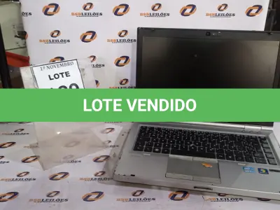 LOTE 189 - 01 NOTEBOOK MARCA HP. (NO ESTADO) ATENÇÃO! FAZER A VISITAÇÃO ANTES DE ARREMATAR, NÃO SABEMOS SE FUNCIONA, LEILÃO NÃO TEM GARANTIA E NEM DEVOLUÇÃO, SUJEITO A POSSÍVEIS AVARIAS VISÍVEIS/OCULTAS E/OU AUSÊNCIA DE COMPONENTES.