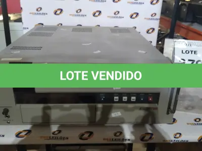 LOTE 379 - 01 GRAVADOR DE VÍDEO CASSETE MODELO UVW-1800 MARCA SONY. (NO ESTADO) ATENÇÃO! FAZER A VISITAÇÃO ANTES DE ARREMATAR, NÃO SABEMOS SE FUNCIONA, LEILÃO NÃO TEM GARANTIA E NEM DEVOLUÇÃO, SUJEITO A POSSÍVEIS AVARIAS VISÍVEIS/OCULTAS E/OU AUSÊNCIA DE COMPONENTES.