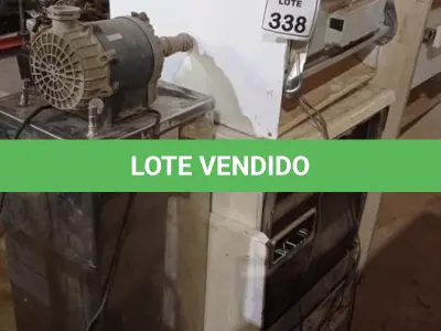LOTE 338 - 01 MOTOBOMBA, 01 BEBEDOURO INOX E 02 SUCATAS DE LAVA LOUÇA. (NO ESTADO) ATENÇÃO! FAZER A VISITAÇÃO ANTES DE ARREMATAR, NÃO SABEMOS SE FUNCIONA, LEILÃO NÃO TEM GARANTIA E NEM DEVOLUÇÃO, SUJEITO A POSSÍVEIS AVARIAS VISÍVEIS/OCULTAS E/OU AUSÊNCIA DE COMPONENTES.
