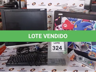 LOTE 324 - 01 COMPUTADOR ARCADE COM 02 CONTROLES E JOGAS INSTALADOS. (NO ESTADO) ATENÇÃO! FAZER A VISITAÇÃO ANTES DE ARREMATAR, NÃO SABEMOS SE FUNCIONA, LEILÃO NÃO TEM GARANTIA E NEM DEVOLUÇÃO, SUJEITO A POSSÍVEIS AVARIAS VISÍVEIS/OCULTAS E/OU AUSÊNCIA DE COMPONENTES.