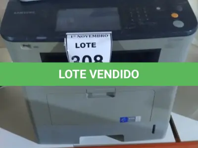 LOTE 308 - 01 IMPRESSORA MULTIFUNCIONAL MODELO SCX-5835NX MARCA SAMSUNG. (NO ESTADO) ATENÇÃO! FAZER A VISITAÇÃO ANTES DE ARREMATAR, NÃO SABEMOS SE FUNCIONA, LEILÃO NÃO TEM GARANTIA E NEM DEVOLUÇÃO, SUJEITO A POSSÍVEIS AVARIAS VISÍVEIS/OCULTAS E/OU AUSÊNCIA DE COMPONENTES.