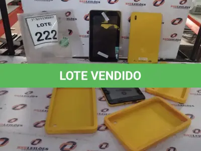 LOTE 222 - 03 TABLETS MARCA CCE. (NO ESTADO) ATENÇÃO! FAZER A VISITAÇÃO ANTES DE ARREMATAR, NÃO SABEMOS SE FUNCIONA, LEILÃO NÃO TEM GARANTIA E NEM DEVOLUÇÃO, SUJEITO A POSSÍVEIS AVARIAS VISÍVEIS/OCULTAS E/OU AUSÊNCIA DE COMPONENTES.