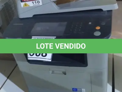LOTE 308 - 01 IMPRESSORA MULTIFUNCIONAL MODELO SCX-5835NX MARCA SAMSUNG. (NO ESTADO) ATENÇÃO! FAZER A VISITAÇÃO ANTES DE ARREMATAR, NÃO SABEMOS SE FUNCIONA, LEILÃO NÃO TEM GARANTIA E NEM DEVOLUÇÃO, SUJEITO A POSSÍVEIS AVARIAS VISÍVEIS/OCULTAS E/OU AUSÊNCIA DE COMPONENTES.