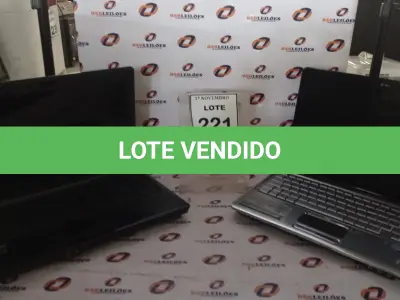 LOTE 221 - 02 NOTEBOOKS MARCAS HP E PHILCO. (NO ESTADO) ATENÇÃO! FAZER A VISITAÇÃO ANTES DE ARREMATAR, NÃO SABEMOS SE FUNCIONA, LEILÃO NÃO TEM GARANTIA E NEM DEVOLUÇÃO, SUJEITO A POSSÍVEIS AVARIAS VISÍVEIS/OCULTAS E/OU AUSÊNCIA DE COMPONENTES.