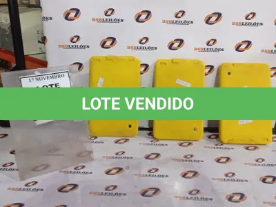 LOTE 162 - 03 TABLETS MARCA CCE. (NO ESTADO) ATENÇÃO! FAZER A VISITAÇÃO ANTES DE ARREMATAR, NÃO SABEMOS SE FUNCIONA, LEILÃO NÃO TEM GARANTIA E NEM DEVOLUÇÃO, SUJEITO A POSSÍVEIS AVARIAS VISÍVEIS/OCULTAS E/OU AUSÊNCIA DE COMPONENTES.