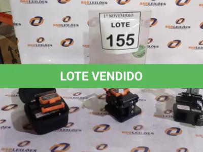 LOTE 155 - 03 CLIVADORES DE PRECISÃO. (NO ESTADO) ATENÇÃO! FAZER A VISITAÇÃO ANTES DE ARREMATAR, NÃO SABEMOS SE FUNCIONA, LEILÃO NÃO TEM GARANTIA E NEM DEVOLUÇÃO, SUJEITO A POSSÍVEIS AVARIAS VISÍVEIS/OCULTAS E/OU AUSÊNCIA DE COMPONENTES.