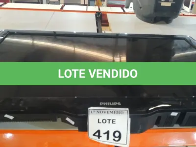 LOTE 419 - 01 TV LCD 40’’ MARCA PHILIPS E 01 TV LCD 50’’ MARCA SAMSUNG. (NO ESTADO) ATENÇÃO! FAZER A VISITAÇÃO ANTES DE ARREMATAR, NÃO SABEMOS SE FUNCIONA, LEILÃO NÃO TEM GARANTIA E NEM DEVOLUÇÃO, SUJEITO A POSSÍVEIS AVARIAS VISÍVEIS/OCULTAS E/OU AUSÊNCIA DE COMPONENTES.