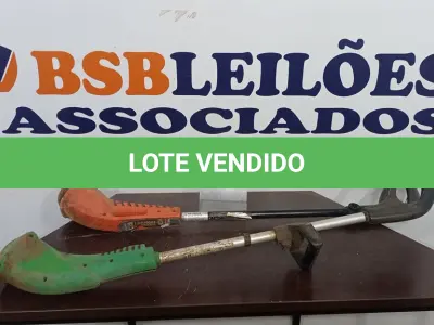 LOTE 095 - 02 ROÇADEIRAS ELÉTRICAS. (NO ESTADO) ATENÇÃO! FAZER A VISITAÇÃO ANTES DE ARREMATAR, NÃO SABEMOS SE FUNCIONA, LEILÃO NÃO TEM GARANTIA E NEM DEVOLUÇÃO, SUJEITO A POSSÍVEIS AVARIAS VISÍVEIS/OCULTAS E/OU AUSÊNCIA DE COMPONENTES.