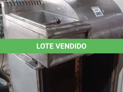 LOTE 365 - 01 COIFA EM INOX, 01 SUCATA DE FOGÃO INDUSTRIAL E 01 FRITADEIRA EM INIX. (NO ESTADO) ATENÇÃO! FAZER A VISITAÇÃO ANTES DE ARREMATAR, NÃO SABEMOS SE FUNCIONA, LEILÃO NÃO TEM GARANTIA E NEM DEVOLUÇÃO, SUJEITO A POSSÍVEIS AVARIAS VISÍVEIS/OCULTAS E/OU AUSÊNCIA DE COMPONENTES.