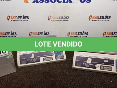 LOTE 006 - 02 BALANÇAS. (NO ESTADO) ATENÇÃO! FAZER A VISITAÇÃO ANTES DE ARREMATAR, NÃO SABEMOS SE FUNCIONA, LEILÃO NÃO TEM GARANTIA E NEM DEVOLUÇÃO, SUJEITO A POSSÍVEIS AVARIAS VISÍVEIS/OCULTAS E/OU AUSÊNCIA DE COMPONENTES.