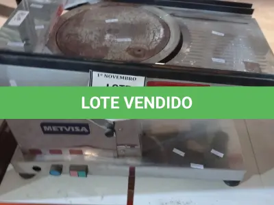 LOTE 242 - 01 FATIADOR DE FRIOS MARCA METVISA. (NO ESTADO) ATENÇÃO! FAZER A VISITAÇÃO ANTES DE ARREMATAR, NÃO SABEMOS SE FUNCIONA, LEILÃO NÃO TEM GARANTIA E NEM DEVOLUÇÃO, SUJEITO A POSSÍVEIS AVARIAS VISÍVEIS/OCULTAS E/OU AUSÊNCIA DE COMPONENTES.