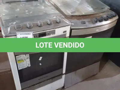 LOTE 341 - 02 FOGÕES 4 BOCAS MARCA BRASTEMP. (NO ESTADO) ATENÇÃO! FAZER A VISITAÇÃO ANTES DE ARREMATAR, NÃO SABEMOS SE FUNCIONA, LEILÃO NÃO TEM GARANTIA E NEM DEVOLUÇÃO, SUJEITO A POSSÍVEIS AVARIAS VISÍVEIS/OCULTAS E/OU AUSÊNCIA DE COMPONENTES.