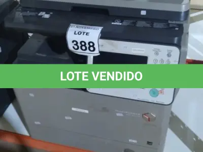 LOTE 388 - 01 IMPRESSORA MULTIFUNCIONAL MODELO 500IF MARCA CANON. (NO ESTADO) ATENÇÃO! FAZER A VISITAÇÃO ANTES DE ARREMATAR, NÃO SABEMOS SE FUNCIONA, LEILÃO NÃO TEM GARANTIA E NEM DEVOLUÇÃO, SUJEITO A POSSÍVEIS AVARIAS VISÍVEIS/OCULTAS E/OU AUSÊNCIA DE COMPONENTES.
