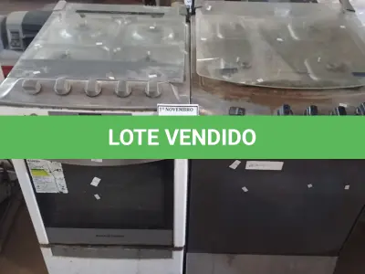 LOTE 341 - 02 FOGÕES 4 BOCAS MARCA BRASTEMP. (NO ESTADO) ATENÇÃO! FAZER A VISITAÇÃO ANTES DE ARREMATAR, NÃO SABEMOS SE FUNCIONA, LEILÃO NÃO TEM GARANTIA E NEM DEVOLUÇÃO, SUJEITO A POSSÍVEIS AVARIAS VISÍVEIS/OCULTAS E/OU AUSÊNCIA DE COMPONENTES.
