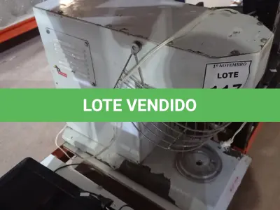 LOTE 117 - 01 BATEDEIRA INDUSTRIAL INCOMPLETA. (NO ESTADO) ATENÇÃO! FAZER A VISITAÇÃO ANTES DE ARREMATAR, NÃO SABEMOS SE FUNCIONA, LEILÃO NÃO TEM GARANTIA E NEM DEVOLUÇÃO, SUJEITO A POSSÍVEIS AVARIAS VISÍVEIS/OCULTAS E/OU AUSÊNCIA DE COMPONENTES.