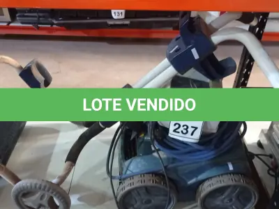 LOTE 237 - 01 ASPIRADOR DE PISCINA MARCA ZODIAC. (NO ESTADO) ATENÇÃO! FAZER A VISITAÇÃO ANTES DE ARREMATAR, NÃO SABEMOS SE FUNCIONA, LEILÃO NÃO TEM GARANTIA E NEM DEVOLUÇÃO, SUJEITO A POSSÍVEIS AVARIAS VISÍVEIS/OCULTAS E/OU AUSÊNCIA DE COMPONENTES.