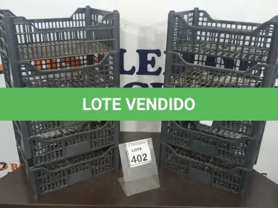 LOTE 402 - 10 CESTAS ORGANIZADORAS. (NO ESTADO) ATENÇÃO! FAZER A VISITAÇÃO ANTES DE ARREMATAR, NÃO SABEMOS SE FUNCIONA, LEILÃO NÃO TEM GARANTIA E NEM DEVOLUÇÃO, SUJEITO A POSSÍVEIS AVARIAS VISÍVEIS/OCULTAS E/OU AUSÊNCIA DE COMPONENTES.