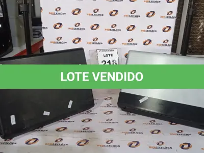 LOTE 218 - 02 NOTEBOOKS MARCAS LG E SAMSUNG. (NO ESTADO) ATENÇÃO! FAZER A VISITAÇÃO ANTES DE ARREMATAR, NÃO SABEMOS SE FUNCIONA, LEILÃO NÃO TEM GARANTIA E NEM DEVOLUÇÃO, SUJEITO A POSSÍVEIS AVARIAS VISÍVEIS/OCULTAS E/OU AUSÊNCIA DE COMPONENTES.