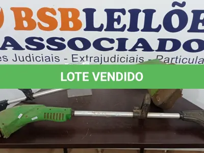 LOTE 004 - 02 ROÇADEIRAS ELÉTRICAS. (NO ESTADO) ATENÇÃO! FAZER A VISITAÇÃO ANTES DE ARREMATAR, NÃO SABEMOS SE FUNCIONA, LEILÃO NÃO TEM GARANTIA E NEM DEVOLUÇÃO, SUJEITO A POSSÍVEIS AVARIAS VISÍVEIS/OCULTAS E/OU AUSÊNCIA DE COMPONENTES.