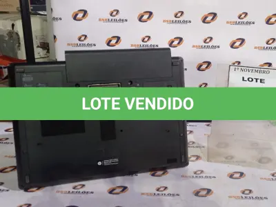 LOTE 170 - 01 NOTEBOOK MARCA HP. (NO ESTADO) ATENÇÃO! FAZER A VISITAÇÃO ANTES DE ARREMATAR, NÃO SABEMOS SE FUNCIONA, LEILÃO NÃO TEM GARANTIA E NEM DEVOLUÇÃO, SUJEITO A POSSÍVEIS AVARIAS VISÍVEIS/OCULTAS E/OU AUSÊNCIA DE COMPONENTES.
