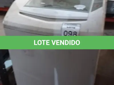 LOTE 098 - 01 MÁQUINA DE LAVAR 10KG 220V MARCA BRASTEMP. (NO ESTADO) ATENÇÃO! FAZER A VISITAÇÃO ANTES DE ARREMATAR, NÃO SABEMOS SE FUNCIONA, LEILÃO NÃO TEM GARANTIA E NEM DEVOLUÇÃO, SUJEITO A POSSÍVEIS AVARIAS VISÍVEIS/OCULTAS E/OU AUSÊNCIA DE COMPONENTES.