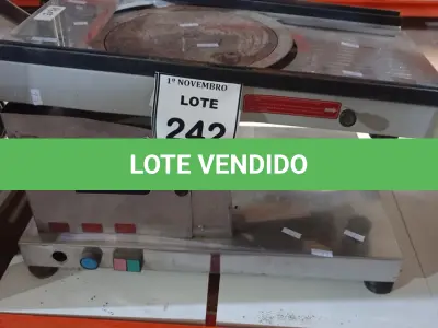 LOTE 242 - 01 FATIADOR DE FRIOS MARCA METVISA. (NO ESTADO) ATENÇÃO! FAZER A VISITAÇÃO ANTES DE ARREMATAR, NÃO SABEMOS SE FUNCIONA, LEILÃO NÃO TEM GARANTIA E NEM DEVOLUÇÃO, SUJEITO A POSSÍVEIS AVARIAS VISÍVEIS/OCULTAS E/OU AUSÊNCIA DE COMPONENTES.