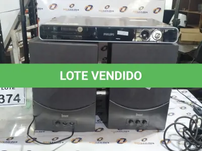 LOTE 374 - 01 DVD HOME THEATER MARCA PHILCO COM 02 CAIXAS MARCAS DIVOOM. (NO ESTADO) ATENÇÃO! FAZER A VISITAÇÃO ANTES DE ARREMATAR, NÃO SABEMOS SE FUNCIONA, LEILÃO NÃO TEM GARANTIA E NEM DEVOLUÇÃO, SUJEITO A POSSÍVEIS AVARIAS VISÍVEIS/OCULTAS E/OU AUSÊNCIA DE COMPONENTES.