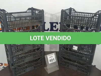 LOTE 401 - 10 CESTAS ORGANIZADORAS. (NO ESTADO) ATENÇÃO! FAZER A VISITAÇÃO ANTES DE ARREMATAR, NÃO SABEMOS SE FUNCIONA, LEILÃO NÃO TEM GARANTIA E NEM DEVOLUÇÃO, SUJEITO A POSSÍVEIS AVARIAS VISÍVEIS/OCULTAS E/OU AUSÊNCIA DE COMPONENTES.