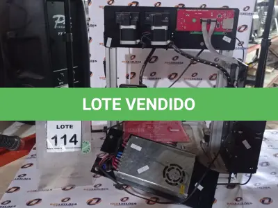 LOTE 114 - 01 IMPRESSORA 3D. (NO ESTADO) ATENÇÃO! FAZER A VISITAÇÃO ANTES DE ARREMATAR, NÃO SABEMOS SE FUNCIONA, LEILÃO NÃO TEM GARANTIA E NEM DEVOLUÇÃO, SUJEITO A POSSÍVEIS AVARIAS VISÍVEIS/OCULTAS E/OU AUSÊNCIA DE COMPONENTES.