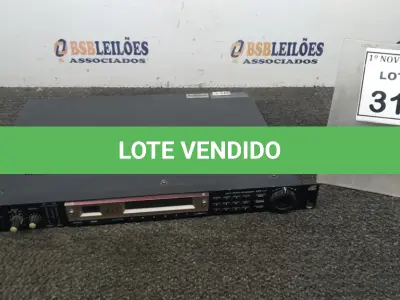 LOTE 312 - 01 PROCESSADOR DE EFEITOS MÚLTIPLOS MODELO V77 MARCA SONY. (NO ESTADO) ATENÇÃO! FAZER A VISITAÇÃO ANTES DE ARREMATAR, NÃO SABEMOS SE FUNCIONA, LEILÃO NÃO TEM GARANTIA E NEM DEVOLUÇÃO, SUJEITO A POSSÍVEIS AVARIAS VISÍVEIS/OCULTAS E/OU AUSÊNCIA DE COMPONENTES.