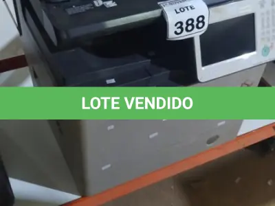 LOTE 388 - 01 IMPRESSORA MULTIFUNCIONAL MODELO 500IF MARCA CANON. (NO ESTADO) ATENÇÃO! FAZER A VISITAÇÃO ANTES DE ARREMATAR, NÃO SABEMOS SE FUNCIONA, LEILÃO NÃO TEM GARANTIA E NEM DEVOLUÇÃO, SUJEITO A POSSÍVEIS AVARIAS VISÍVEIS/OCULTAS E/OU AUSÊNCIA DE COMPONENTES.