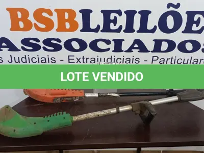 LOTE 095 - 02 ROÇADEIRAS ELÉTRICAS. (NO ESTADO) ATENÇÃO! FAZER A VISITAÇÃO ANTES DE ARREMATAR, NÃO SABEMOS SE FUNCIONA, LEILÃO NÃO TEM GARANTIA E NEM DEVOLUÇÃO, SUJEITO A POSSÍVEIS AVARIAS VISÍVEIS/OCULTAS E/OU AUSÊNCIA DE COMPONENTES.